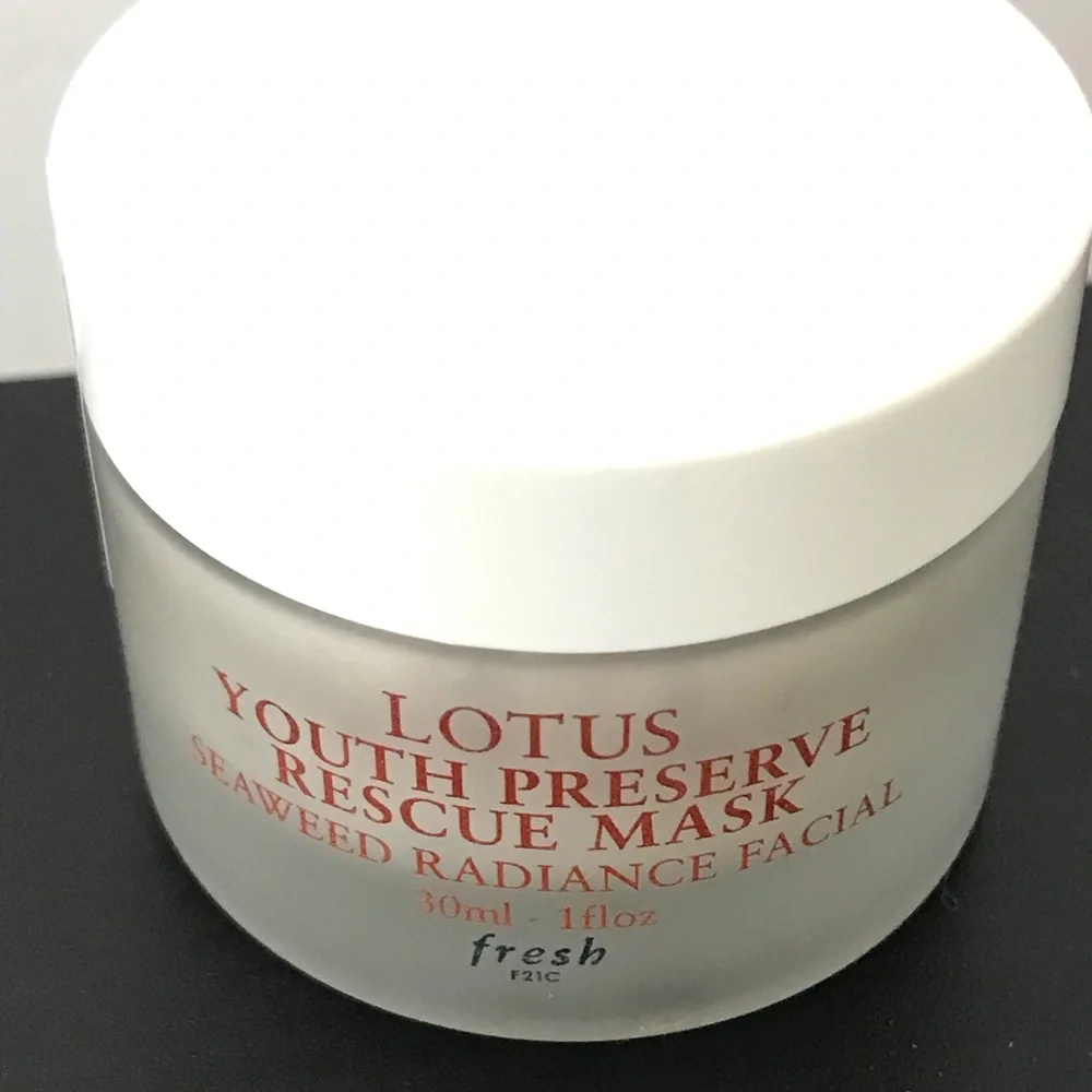 Fresh Lotus Youth Preserve Rescue Mask 1 oz New Sealed